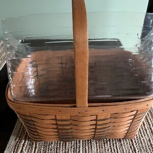 Longaberger Brown Accent Baskets & Bins